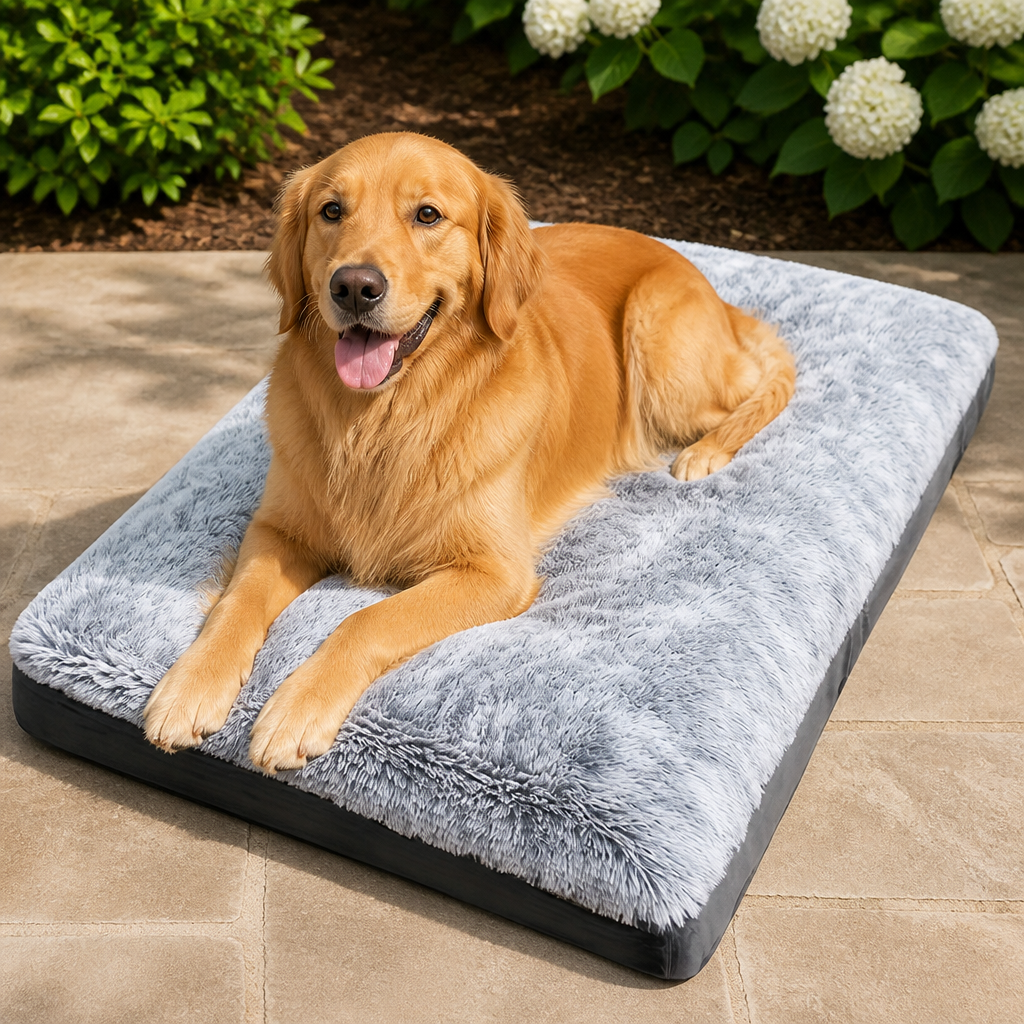 DogBedHouse Warm Polyester Fiber Dog Bed (Pre-Assembled)