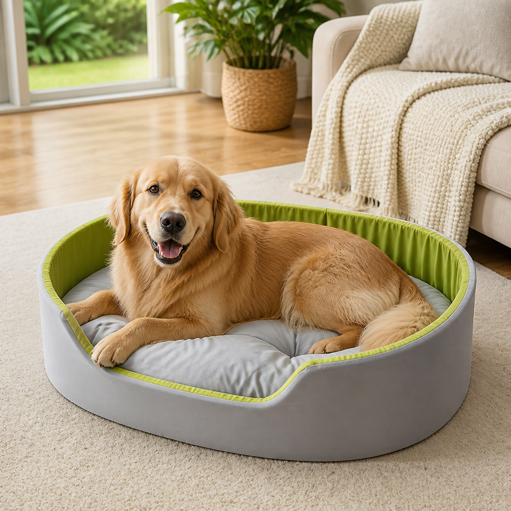 DogBedHouse Four Seasons Thick Polyester Dog Bed