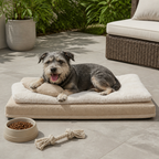 DogBedHouse Ergonomic Spinal Support & Removable Pillow Dog Bed