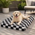 DogBedHouse Orthopedic Memory Foam & Non-Slip Dog Bed (Removable Cover)