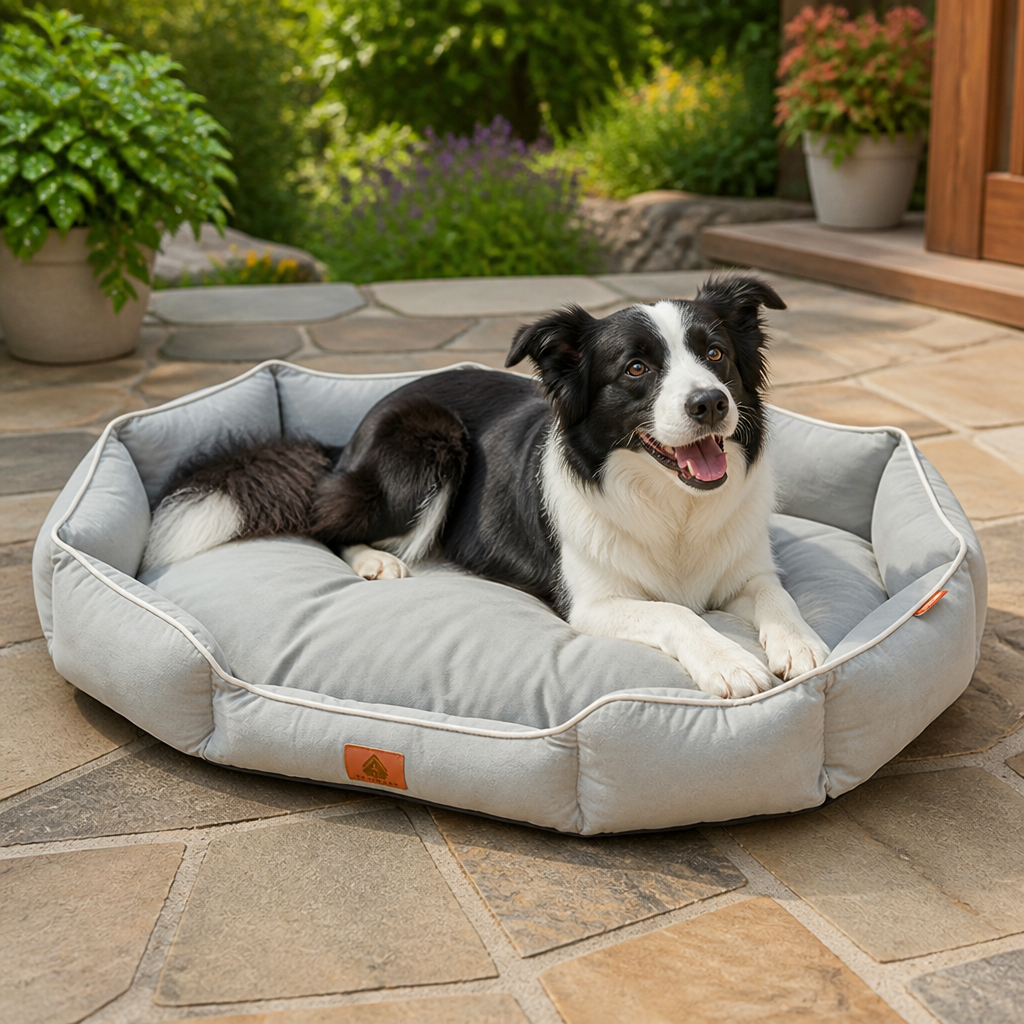 DogBedHouse All-Season Plush Donut Pet Bed