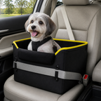 DogBedHouse Patent Safe Buckles & Clip-On Leash Booster Seat