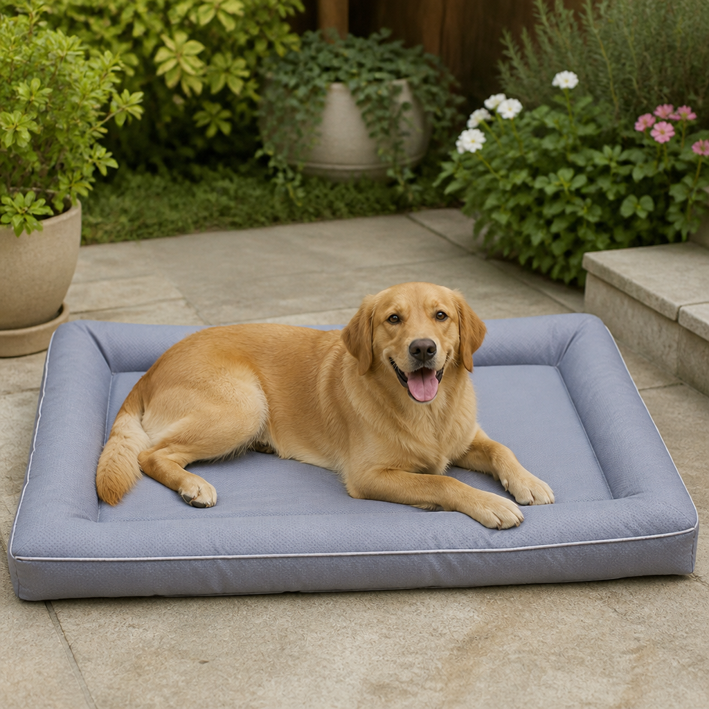 DogBedHouse All-Season Polyester & Non-Slip Dog Bed