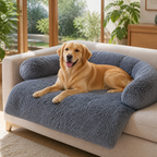 DogBedHouse All-Season Fluffy Washable Sofa Bed (Non-Slip Bottom)