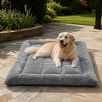 DogBedHouse Plush Flannel & Non-Slip Dog Mat (Machine Washable)