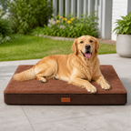 DogBedHouse Orthopedic Memory Foam & Non-Slip Dog Bed (Removable Cover)