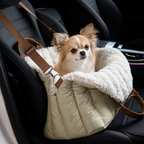 DogBedHouse Plush Fleece Car Seat & Travel Carrier