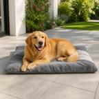 DogBedHouse Plush Polyester & Insulated Fill Dog Bed