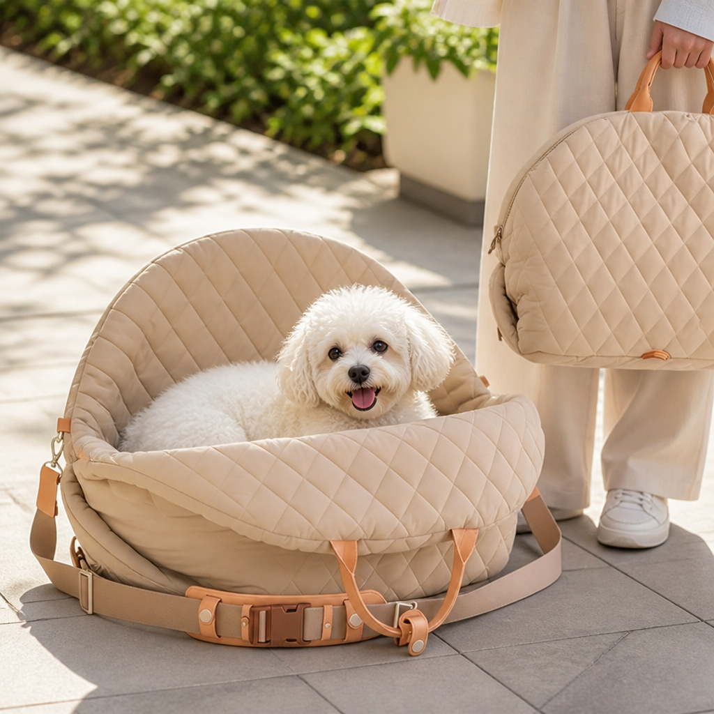 DogBedHouse 3-in-1 Convertible Pet Carrier