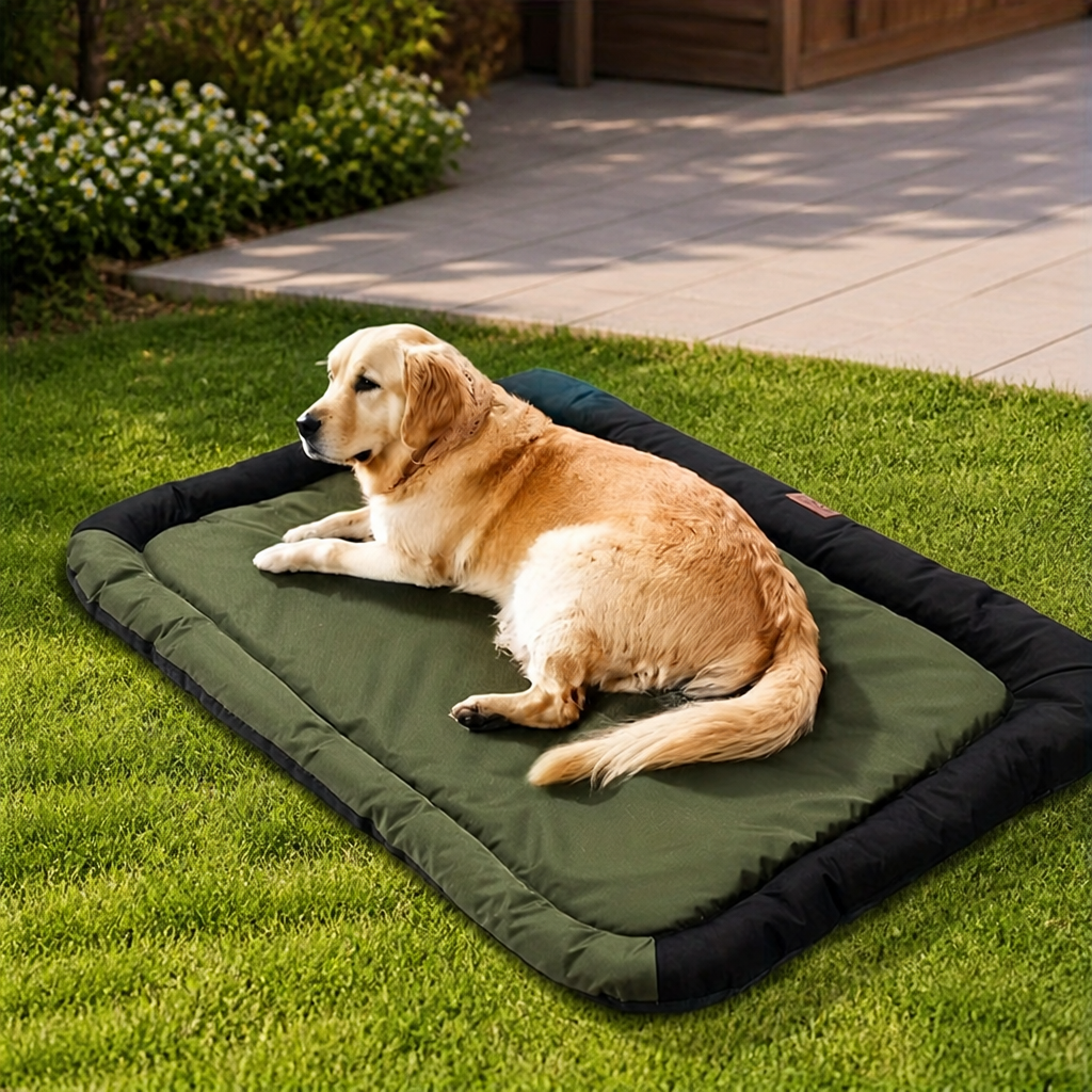 DogBedHouse Tear-Resistant Polyester All-Season Dog Bed