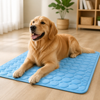 DogBedHouse Ice-Silky Breathable & Non-Electric Dog Cooling Pad
