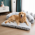DogBedHouse Plush Neck Pillow Pet Sofa Bed (Removable Cover)
