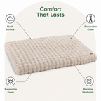DogBedHouse Thick Polyurethane Foam & Removable Cover Dog Bed