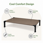 DogBedHouse Elevated Washable Breathable Mesh Dog Bed
