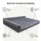 DogBedHouse Non-Slip & Removable Cover Dog Sofa Bed