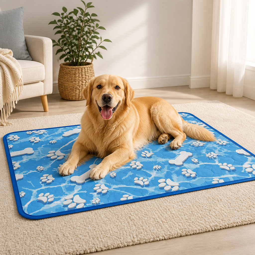 DogBedHouse Extra-Large Self-Cooling & Washable Pet Mat