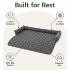 DogBedHouse Non-Slip & Scratch-Resistant Plush Pet Mat