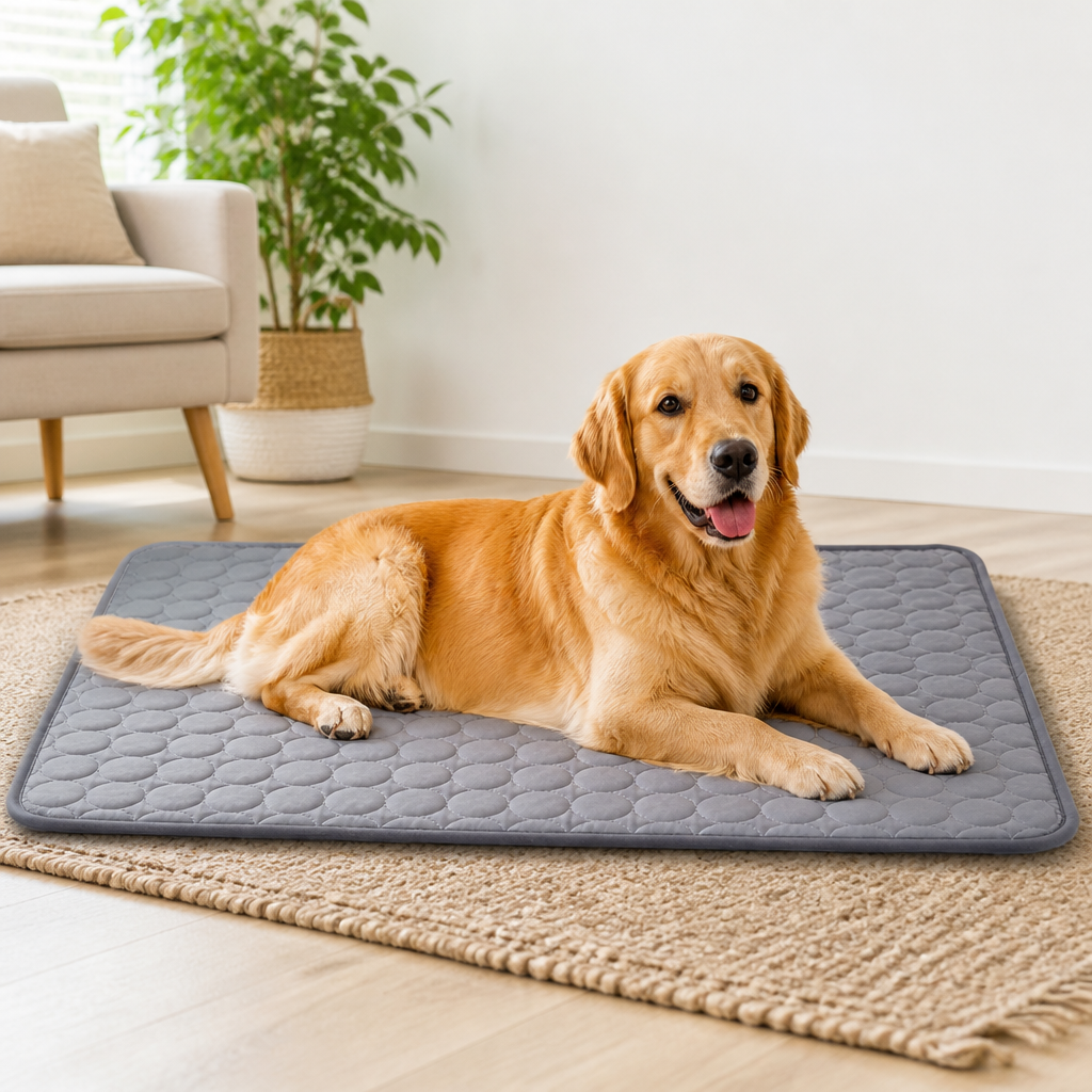 DogBedHouse Passive Cooling & Breathable Polyester Pet Mat