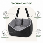 DogBedHouse Washable Plush & Non-Slip Car Seat Booster