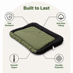 DogBedHouse Tear-Resistant Polyester All-Season Dog Bed