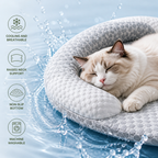 DogBedHouse Cooling Breathable Raised-Neck Dog Bed (Washable)