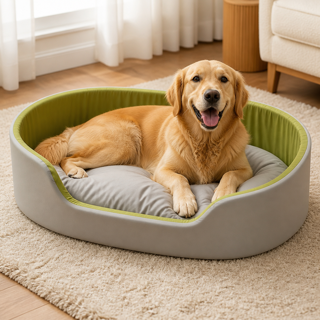 DogBedHouse Four Seasons Thick Polyester Dog Bed