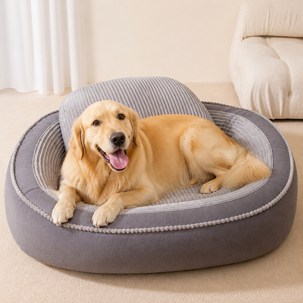 DogBedHouse Orthopedic Extra-Large Non-Slip Dog Bed