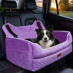 DogBedHouse Thick Padded Dog Booster Seat (Removable & Washable Cover)