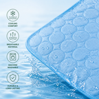 DogBedHouse Breathable Polyester Cooling Mat (Washable Cover)