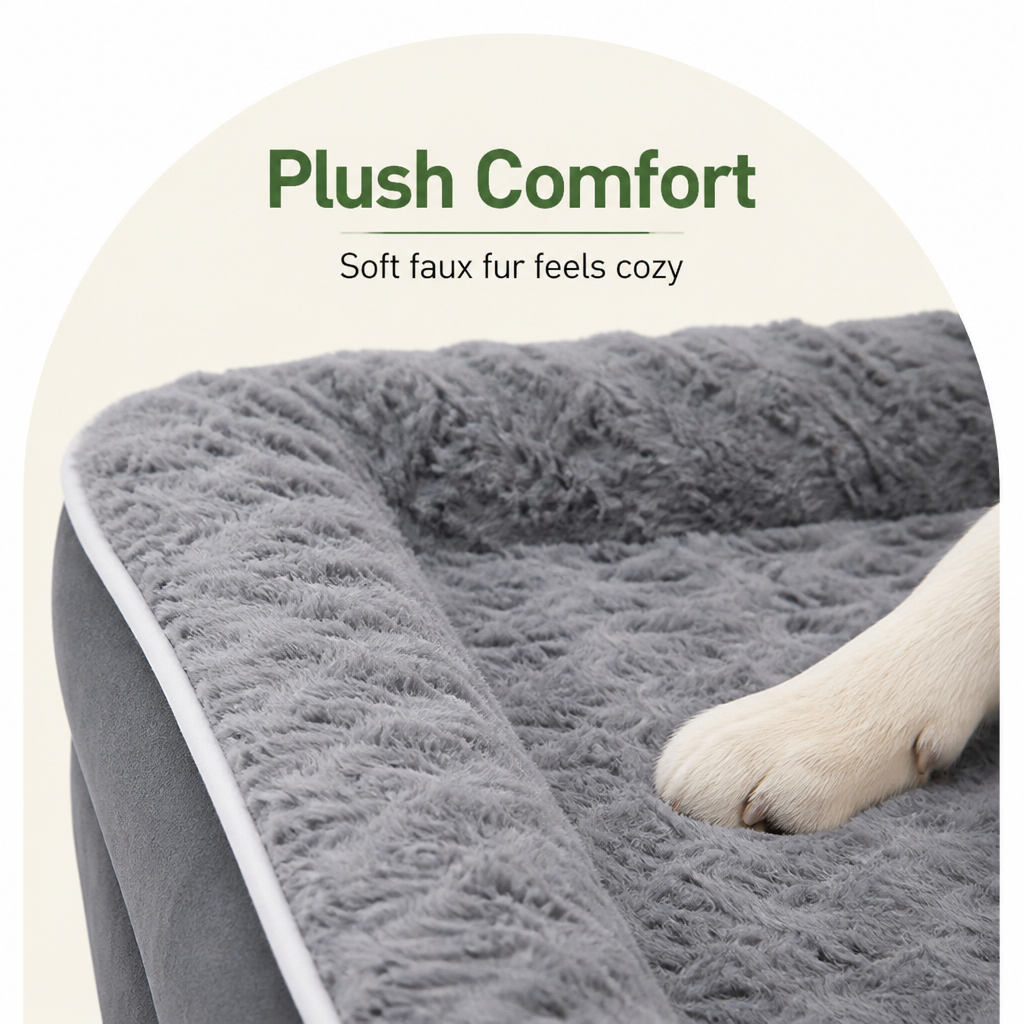 DogBedHouse Non-Slip & Removable Cover Dog Sofa Bed