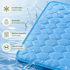 DogBedHouse Ice Silk Cooling & Breathable Pet Mat (Machine Washable)