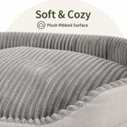 DogBedHouse Washable Double-Sided All-Season Dog Bed (Detachable Mat)