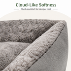 DogBedHouse Plush Mattress-Style & Easy-Clean Polyester Pet Bed