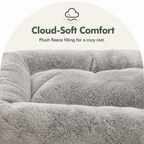 DogBedHouse Fleece-Filled & Washable Dog Bed (Large)