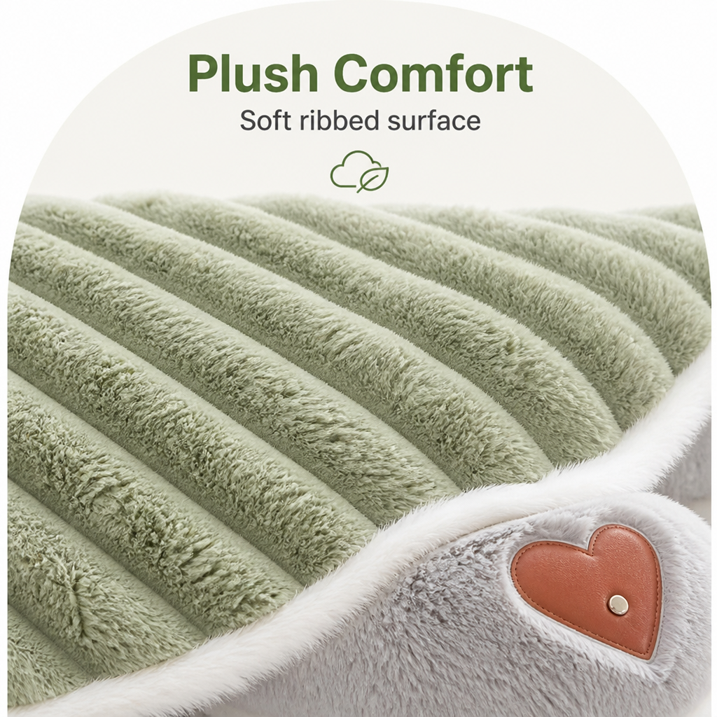 DogBedHouse Four-Season Plush & Washable Dog Sleeping Mat (Removable Floor Mat)