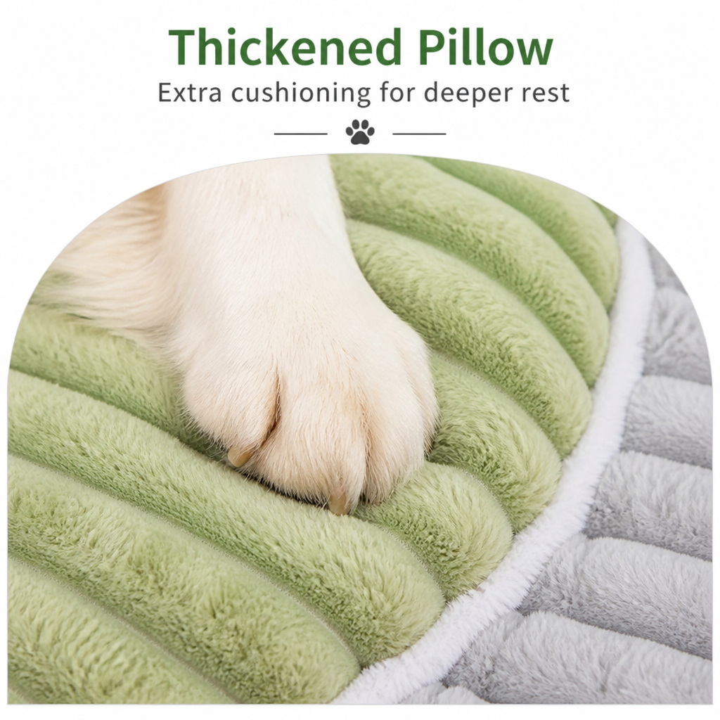 DogBedHouse Thickened Pillow & Anti-Skid Dog Bed (Detachable Cover)
