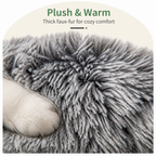 DogBedHouse Warmth-Retaining Polyester Hooded Pet Nest
