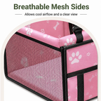 DogBedHouse Adjustable Safety Strap Dog Car Seat (Foldable)