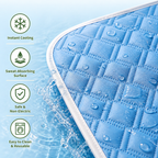 DogBedHouse Passive Cooling Sweat-Absorbing Pet Cooling Pad