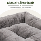 DogBedHouse Ultra-Soft Plush & Thick Cushion Pet Bed