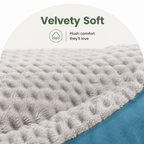 DogBedHouse High-Back Extra Thick Plush Pet Sofa Bed (Washable Cover)