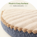 DogBedHouse Removable Mattress & Memory Foam Round Pet Bed