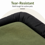 DogBedHouse Tear-Resistant Polyester All-Season Dog Bed