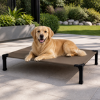 DogBedHouse Elevated Washable Breathable Mesh Dog Bed