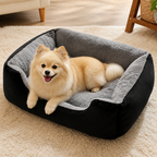 DogBedHouse Plush Mattress-Style & Easy-Clean Polyester Pet Bed (Indoor/Outdoor)
