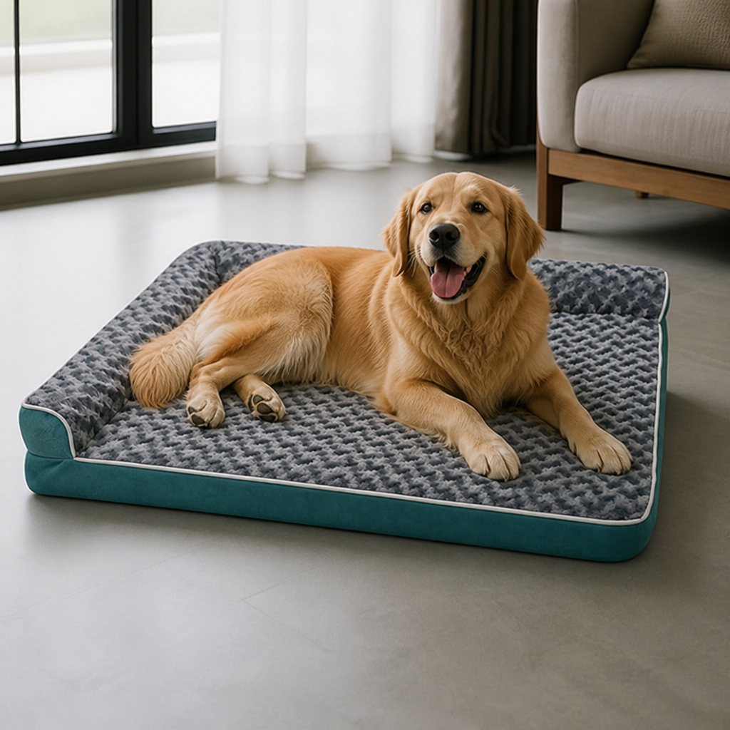DogBedHouse Non-Slip & Removable Cover Dog Sofa Bed