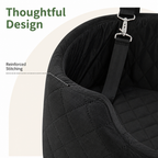 DogBedHouse D30 Rebound Sponge Car Seat Booster (Removable Washable Cover)