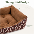 DogBedHouse Plush Polyester Dog Bed (Multiple Sizes)
