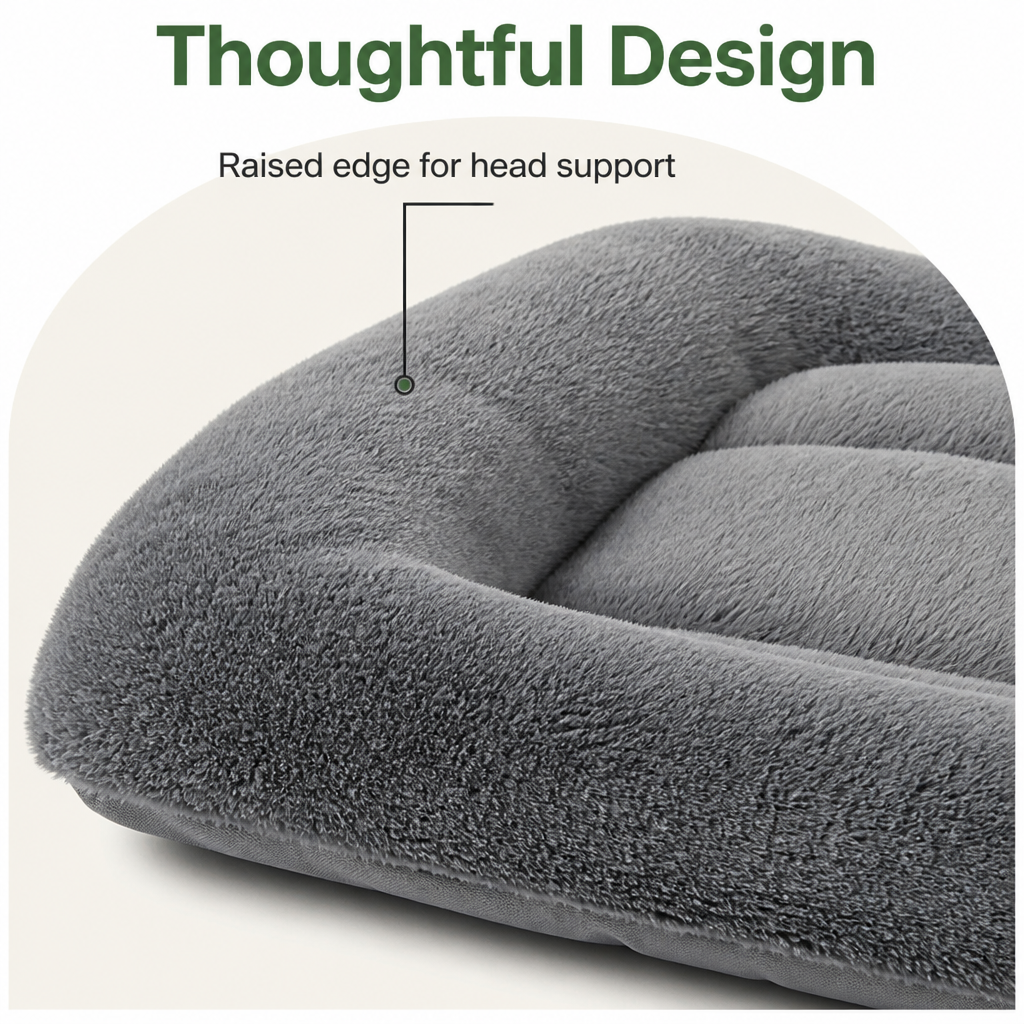 DogBedHouse Plush Polyester & Insulated Fill Dog Bed