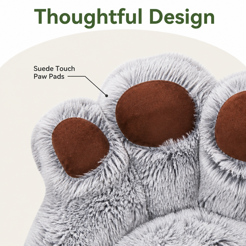 DogBedHouse Warm Plush & Thickened Polyester Pet Bed